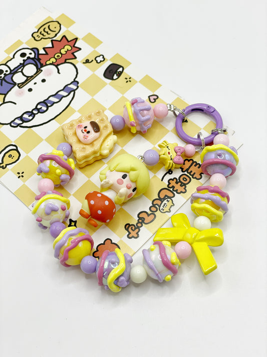 Candy Colored Sweet Beans Phone Charms